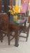 Dining table and 4 chair,  1 Chair problem